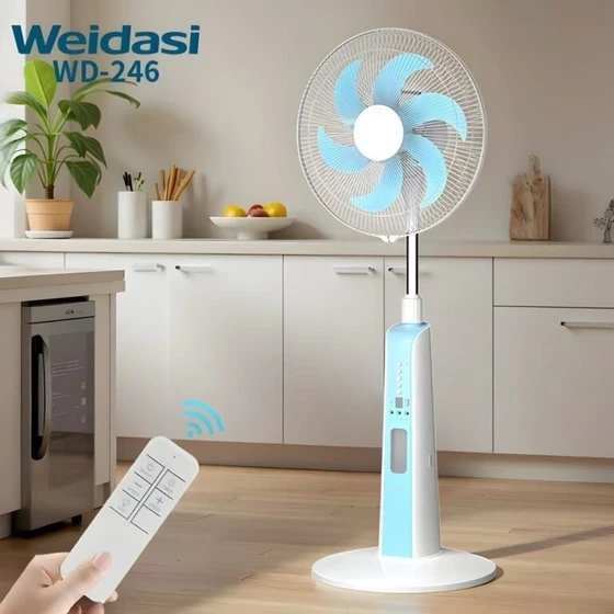 پنکه شارژی ویداسی مدل WEIDASI WD-246S